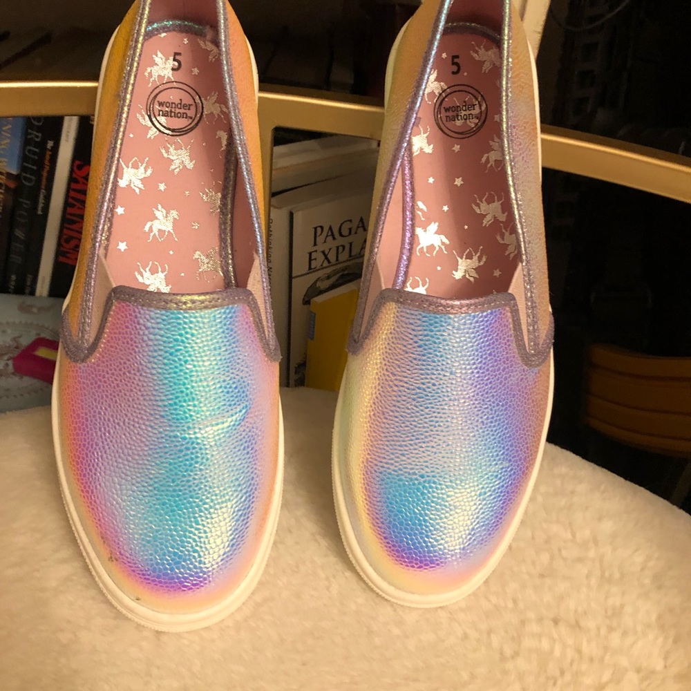 Wonder nation girls slip on shoes